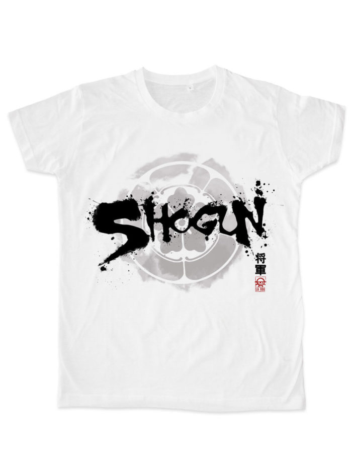 t-shirt blanc plat Shogun